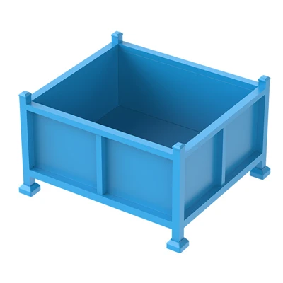 Industriële stalen containers